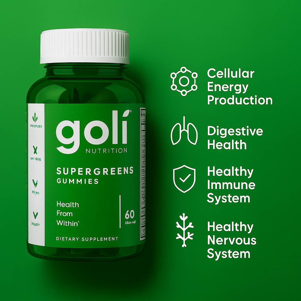 Goli® SuperGreens Gummies